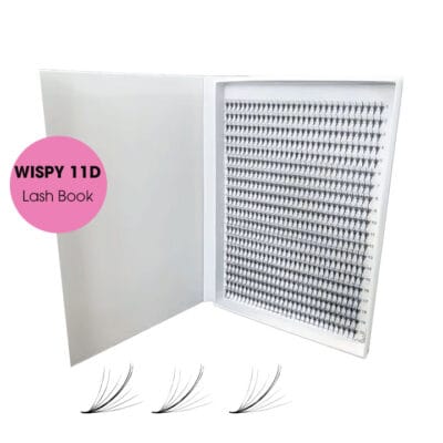 7D Lash Book Wispy Loose Fan