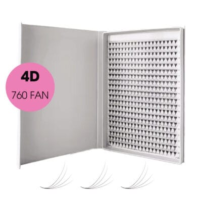 3D Premium Lash Book - 1000 Premade Fan