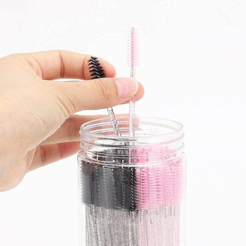 Eyelash Glitter Mascara Brush (White Pole)