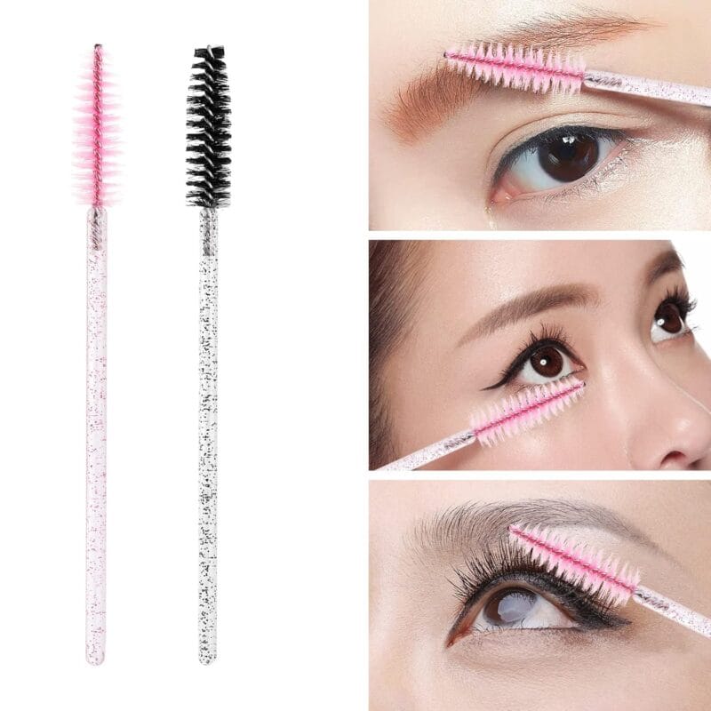 Eyelash Glitter Mascara Brush (White Pole)